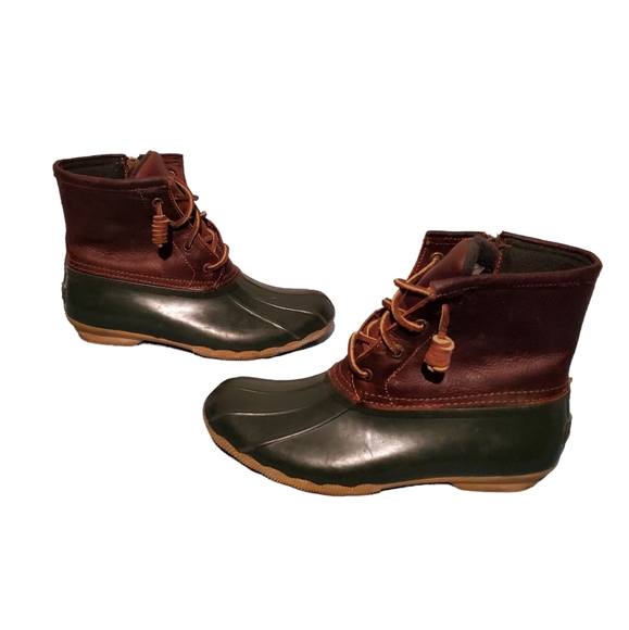 Sperry Top-Sider Zip-Up Ankle Duck Boots Women's Size 6 - Picture 3 of 8